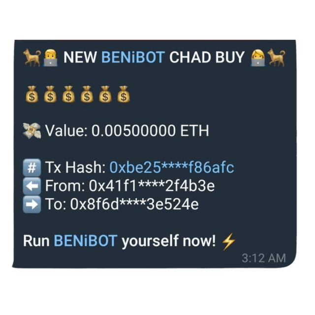 BENiBOT BUY 1